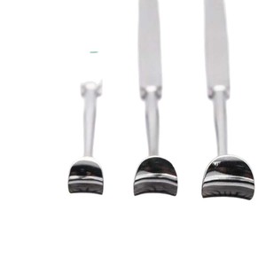 Gancho para párpados de acero inoxidable, gancho para párpados tipo rastrillo, herramienta de belleza, gancho para tejido cutáneo de 14 cm - Product Image 5