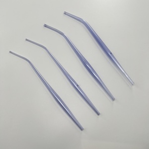 Consommables médicaux : Poignée <span class=keywords><strong>Yankauer</strong></span> jetable à bulle avec embout lisse et uni, embout d'aspiration <span class=keywords><strong>Yankauer</strong></span> certifié CE - Product Image 1