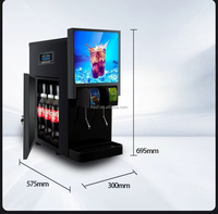 Dispensador de Bebidas Comercial de Tres y Cuatro Válvulas, Máquina de Bebidas Carbonatadas de Autoservicio, Dispensador de Refrescos, Cola y Jugos