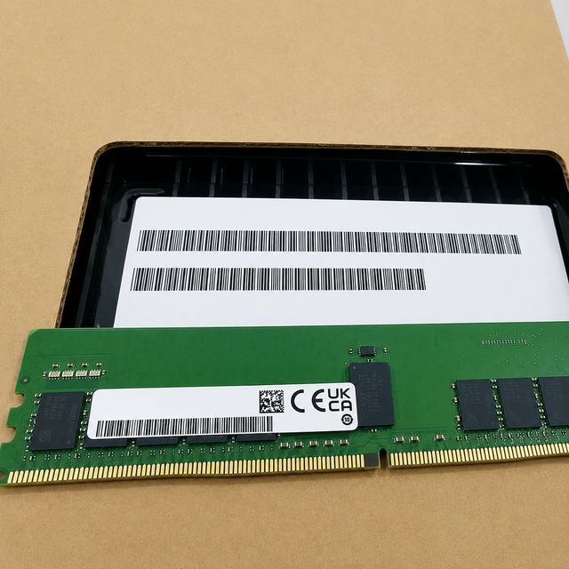 Enterprise Memory Module M321R8GA0BB0-CQK 64GB DDR5 4800MHz PC5-38400 2Rx4 288-Pin ECC Registered RDIMM Server Memory RAM