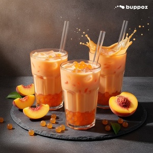 Perle pêche Popping Boba, ruban iocha, 1 pièce - Product Image 5