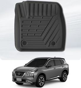 Alfombrillas de TPE Ecológicas Antideslizantes y Resistentes al Desgaste de 3.5mm de Grosor, Impermeables y Semienvolventes, Hechas a Medida para <span class=keywords><strong>Nissan</strong></span> <span class=keywords><strong>X</strong></span>-<span class=keywords><strong>trail</strong></span> 2025 (Juego de 4 Piezas) - Product Image 1