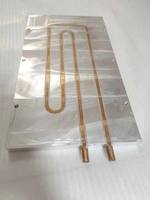 Radiateur de refroidissement à eau en aluminium série 6000 personnalisé avec services de pliage et de découpe