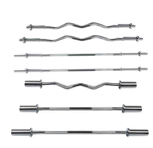 कस्टम उच्च गुणवत्ता वाले जिम 1.2 मीटर 1.5 मीटर 1.8 मीटर 2.2 मीटर ओलिप बारबेल बार - Product Image 1