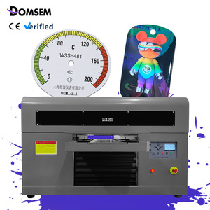 Mới nhanh A3 UV máy in phun hỗ trợ trắng + màu trên bề mặt phẳng trường hợp điện thoại xi lanh chai 3D Emboss kết cấu - Product Image 4