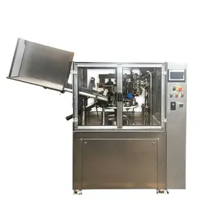 Automatic Toothpaste Cosmetic Paste Cream Tube Filling Packaging Machine for Soft Plastic Tube