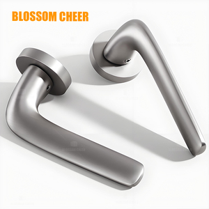 Diseño moderno de manija de habitación interior <span class=keywords><strong>para</strong></span> cerradura de puerta de dormitorio de cabina de <span class=keywords><strong>pintura</strong></span> de baño de Villa - Product Image 5