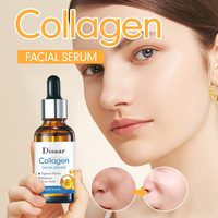 Nouveau Sérum Visage Disaar au Collagène et Vitamines C & E Lisse les Rides, Hydrate, Raffermit et Répare la Peau, Sans Huile