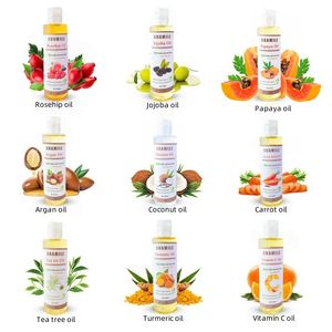 低Moqカスタム200ml化粧品グレードパパイヤシードオイルライトニング保湿ボディフェイス美白ブライトニングマッサージオイル - Product Image 6