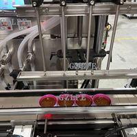 Ligne de production automatique de machines de remplissage et de bouchage de bouteilles d'eau liquide pour l'emballage