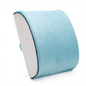 Almohada de Soporte <span class=keywords><strong>Lumbar</strong></span> de Espuma Viscoelástica Avanzada WJ-147, Respaldo de Terciopelo para Silla de Oficina, Asiento de Coche, Enfermería, Camping, Extraíble - Product Image 3