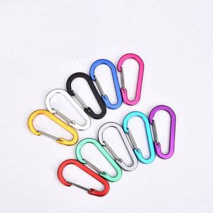 Large <b>Clip</b> Aluminum Lightweight and Carabiner <b>Clips</b> for Keys Fishing Camping Gourd Shaped Spring Buckle <b>Hook</b> Promotion - Product Image 3