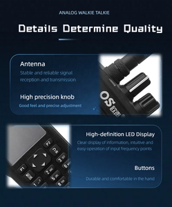Nouveau modèle 10 W OS-8668  Talkie-walkie bidirectionnel haute qualité et longue portée - Product Image 5