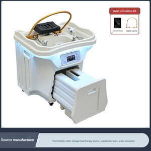 Lavabo Portátil de Lujo para Terapia Capilar sin Plomería, Lavabo para Champú sin Tuberías con Dos Tanques de Agua - Product Image 5