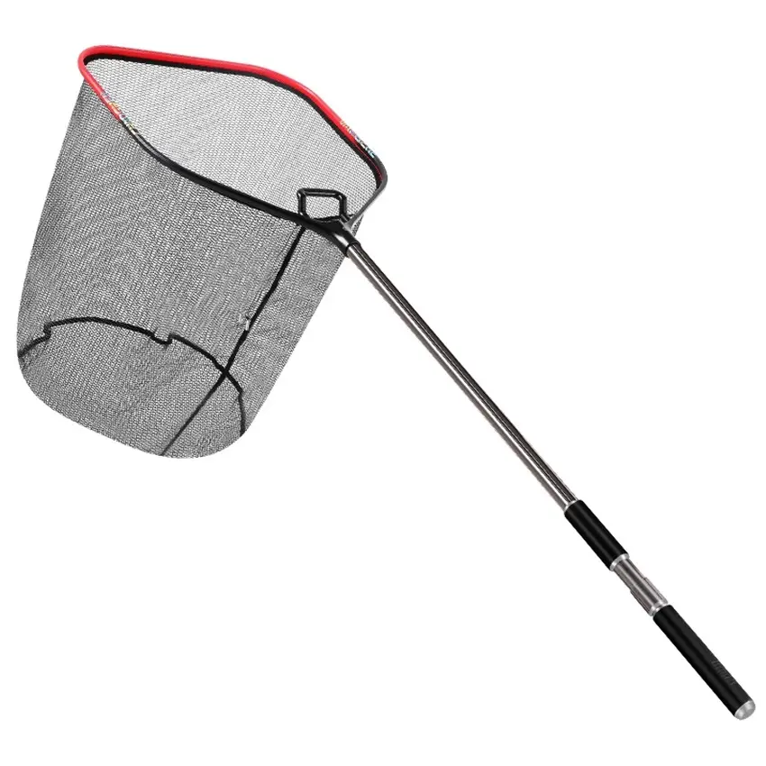 Preferential Price Fishing Landing Net Fishing Net Head Head 190cm Aluminum Alloy Fishing Net