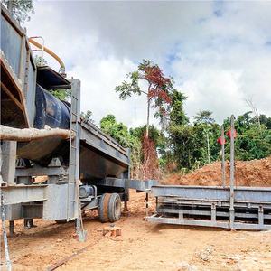 تروميل متنقل عالي الجودة لتعدين الذهب ماكينة فصل غبار الذهب - Product Image 2