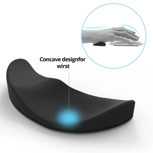Tapis de souris ergonomique en silicone antidérapant avec support de poignet pour bureau et jeux sur PC – Vente en gros - Product Image 2