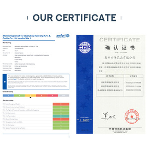 Moldes de estatua de resina 7 "elefante caminante de madera con estantería de concha estatua de tamaño real - Product Image 5