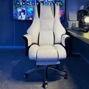 Chaise de jeu pour ordinateur à domicile, <span class=keywords><strong>fauteuil</strong></span> confortable pour longues sessions avec repose-pieds, chaise pivotante réglable pour <span class=keywords><strong>bureau</strong></span> - Product Image 3
