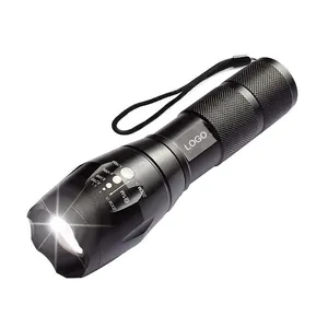 Self Defence Usb Rechargeable Waterproof Mini Led Torch Powerful T6 Aluminum Tactical Flashlights