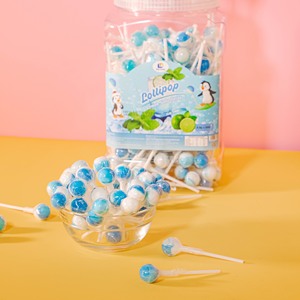 Limón soda Lollipop Candy Tasty Sweet Soft Candy Dai Long Supplies Caramelo de fruta de la mejor calidad con palo - Product Image 2