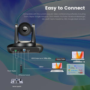 Caméra de <span class=keywords><strong>conférence</strong></span> PTZ 3x/10x/12x/20x <span class=keywords><strong>Zoom</strong></span> Caméra de sortie vidéo HDMI USB3.0 + haut-parleur M2B/sans fil Portée de 5m - Product Image 4