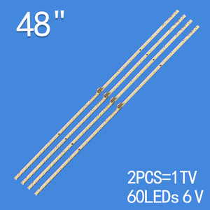 Bande LED de rétroéclairage pour téléviseur <span class=keywords><strong>Sony</strong></span> 65 pouces TPUE-650SMO-<span class=keywords><strong>R4</strong></span>, lot de 4 pièces pour réparation TV 65PUS9109/12 65PUS7600/12 TPUE-650SM0-<span class=keywords><strong>R4</strong></span> TPUE-650 - Product Image 1