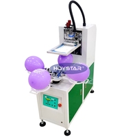 Machine de sérigraphie à ballons 1 couleur pour imprimer un motif personnalisé sur des ballons en latex