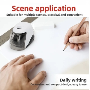 Polarex <span class=keywords><strong>Taille</strong></span>-<span class=keywords><strong>Crayon</strong></span> Électrique Automatique X1 Alimentation <span class=keywords><strong>USB</strong></span>/Batterie Certifié CE Type Lames Rotatives - Product Image 4