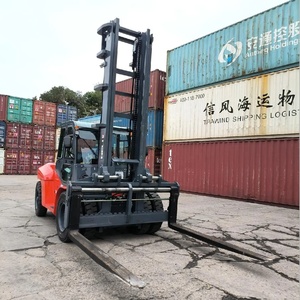 Montacargas Diésel de 10 Toneladas con Neumáticos Sólidos, Robot Montacargas, Montacargas Usado - Product Image 4