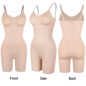 Nouveau Body Sculptant Femme, Débardeur Gainant Effet Ventre Plat, Short Anti-Frottement, Amincissant, Serre-Taille et Rehausseur de Fesses - Product Image 4