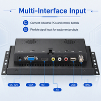 Moniteur tactile industriel de haute qualité à cadre ouvert avec support latéral pour machines et équipements industriels