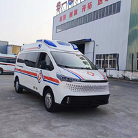 Nouvelle ambulance professionnelle Maxus V70 diesel manuelle à bas prix, véhicule 5-8 passagers à vendre