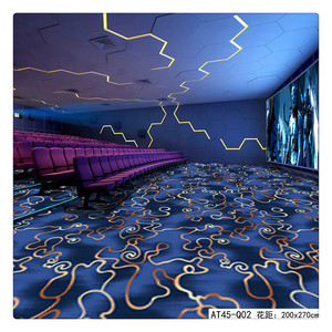 Modern tasarım ticari ve ev sineması halı duvar-duvar sinema halı film odaları için kat cep halı otel kilim duvar - Product Image 1