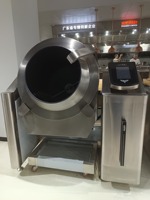 SEMIKRON 300-500kg Équipement à tambour entièrement automatique à écran tactile en acier inoxydable (qualité 304) double combustible 10000-20000W facile à nettoyer