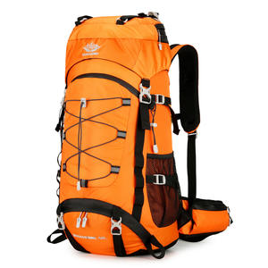 防水登山リュックサック60L + 5L屋外旅行ハイキングバックパックレインカバー付き - Product Image 6