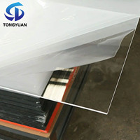 TONGYUAN Plaque acrylique transparente écologique légère 2mm-1220*2440mm, taille et épaisseur personnalisables, service de découpe sur mesure