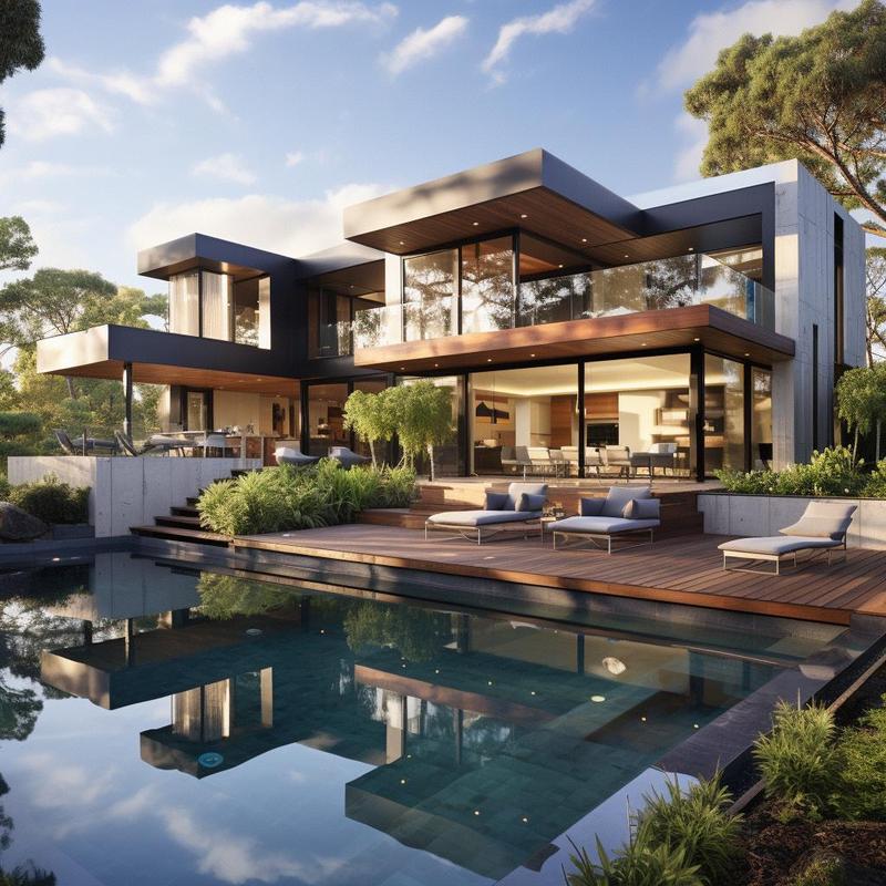 2 Floor House Steel Frame House