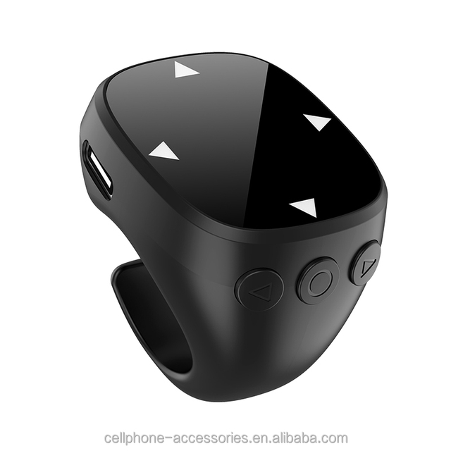 Grade New Wireless Remote Control Ring with Rolling Code Touch Screen Button for Phone Video Tiktok Page Turner Photo Follow