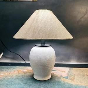 โคมไฟตั้งโต๊ะเซรามิกสไตล์ญี่ปุ่น วาบิ-ซาบิ โถดินเผา ดีไซน์ย้อนยุค สำหรับห้องนั่งเล่น ห้องนอน <span class=keywords><strong>ข้าง</strong></span><span class=keywords><strong>เตียง</strong></span> ห้องทำงาน - Product Image 4