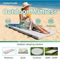 Matelas pliable polyvalent Vonature POE, facile à transporter, gain de place, respirant, durable, pour la plage, le lit de soleil, les coussins de voiture, les lits