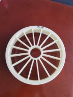 4040 8040 ABS Bienenwaben-Typ Endkappe Industrielle Spiral-RO-Membran Perforierte Kunststoff-Endabdeckung