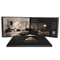 Services d'impression de catalogues et brochures couleurs pleines couverture rigide avec papier brillant pour marques et entreprises