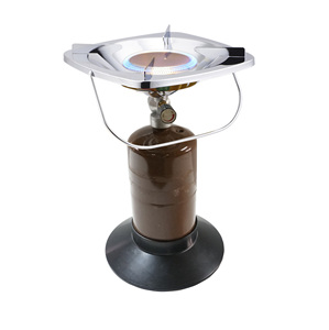 Estufa de parrilla de barbacoa de hierro portátil, combustible de <span class=keywords><strong>butano</strong></span> <span class=keywords><strong>y</strong></span> <span class=keywords><strong>propano</strong></span> para acampar al aire libre <span class=keywords><strong>y</strong></span> cocinar, calefacción Manual - Product Image 4