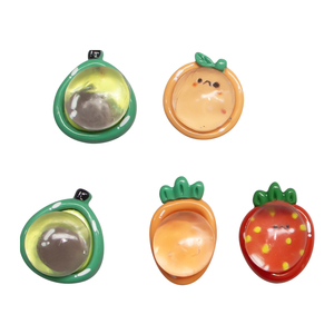 Jouets anti-stress mignons en forme de fruits en TPR, doux et moelleux, pour enfants et adultes - Product Image 2