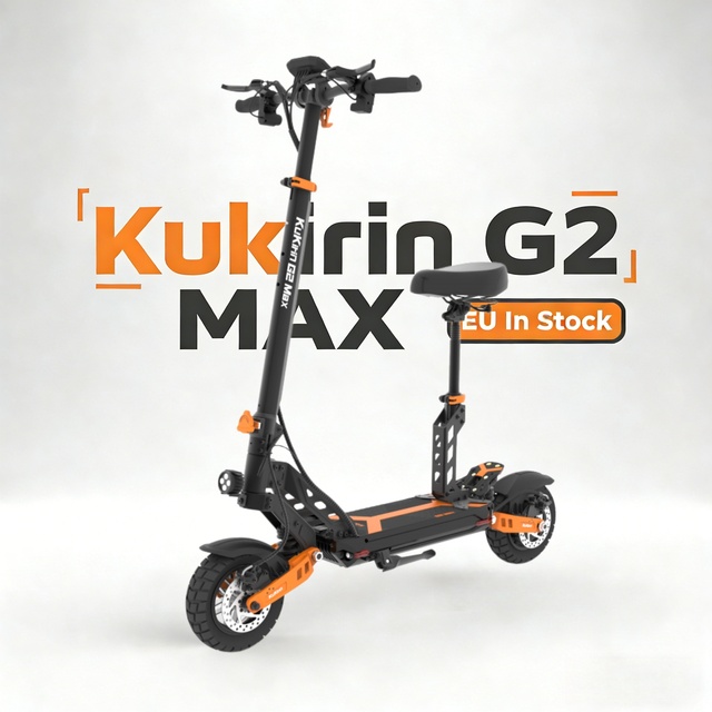 Kukirin G2 Max High Speed Electric Scooter 55km/h Max 70km 1000W Motor 48V 20Ah Battery Dual Shock Absorber Urban Commuter