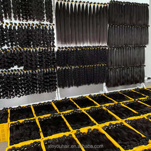 אמריקאי camboardian באיכות הטובה ביותר של שיער אדם ישר Burmese curly לא מעובד גלי טבעי בתולה גלי שיער - Product Image 4