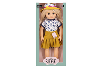 18 pulgadas sensación de piel moda americana belleza niña muñeca juguetes suave vinilo simulación bebé vestido tela para niños