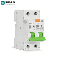 Disjoncteur différentiel (RCBO) en plastique NXBLE-63Y 1P+N C25 0.3A 4.5kA à montage sur rail - Vente Flash