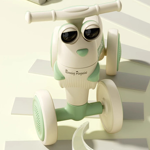 Kumiao Kids Four Wheel Balance Bike 12 Inch <b>Plastic</b> <b>Frame</b> Safe For 2-3 Years Old Children - Product Image 5